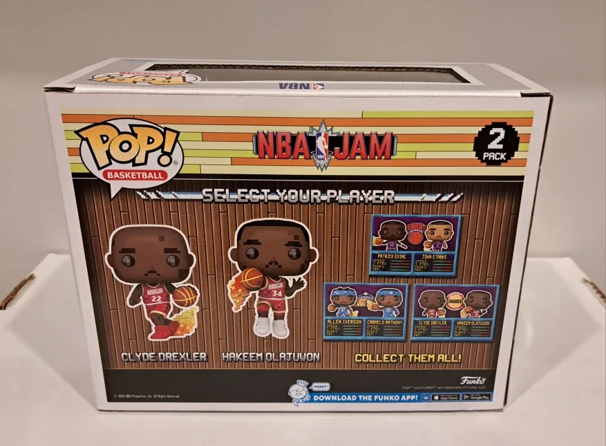 🏀 NBA Jam 8-Bit 🕹 Drexler | Olajuwon | Ewing | Starks image indicator(6)