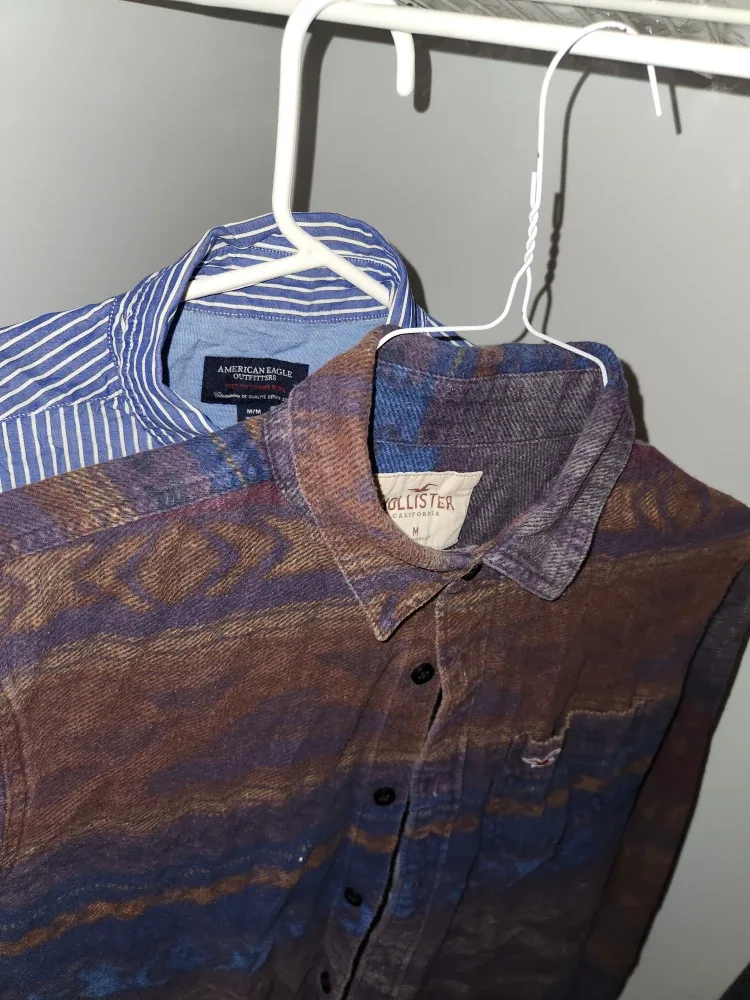 Hollister and American Eagle Shirts - Size M