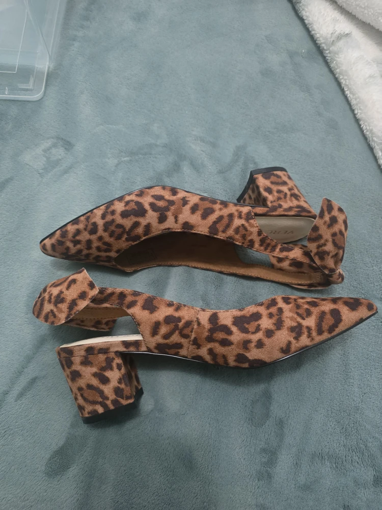 👠Leopard Heels - Size 8 - photo 3