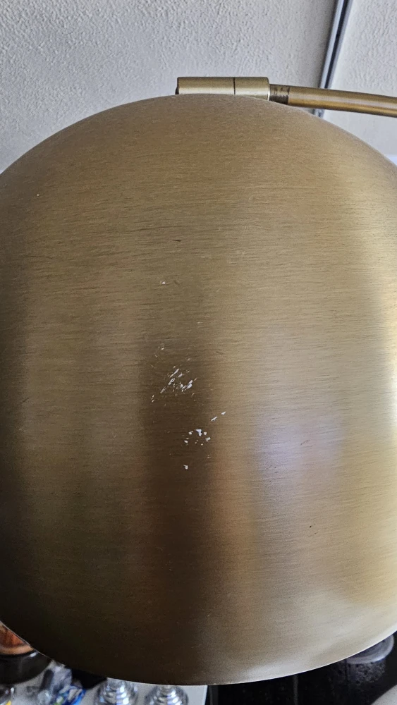 Gold Sphere Floor Lamp - photo 3