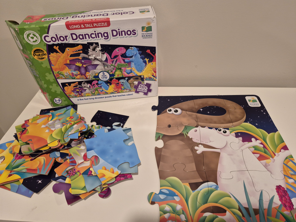 The Learning Journey Color Dancing Dinos Puzzle - photo 4