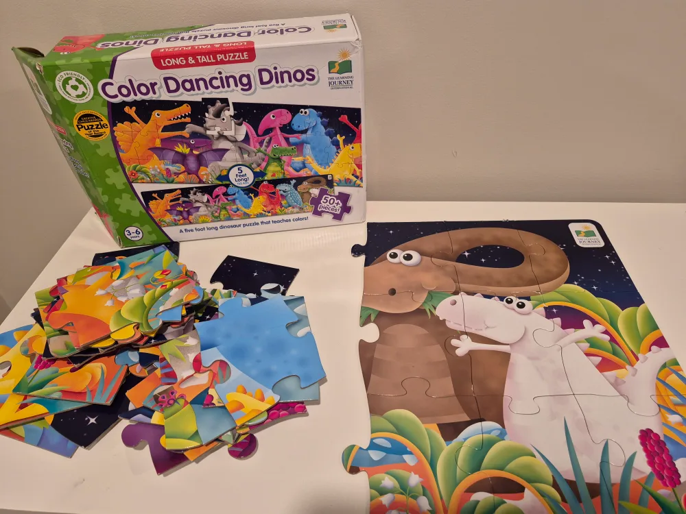 The Learning Journey Color Dancing Dinos Puzzle image indicator(4)