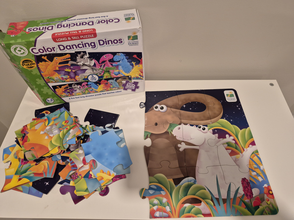 The Learning Journey Color Dancing Dinos Puzzle - photo 5