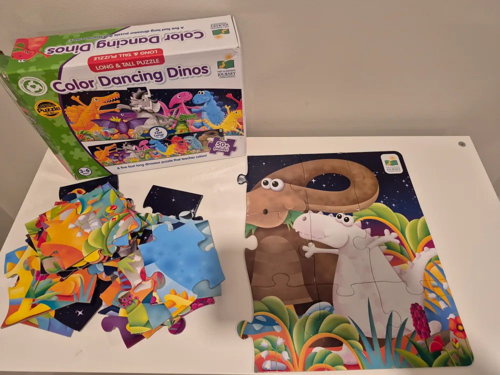 The Learning Journey Color Dancing Dinos Puzzle image indicator(5)