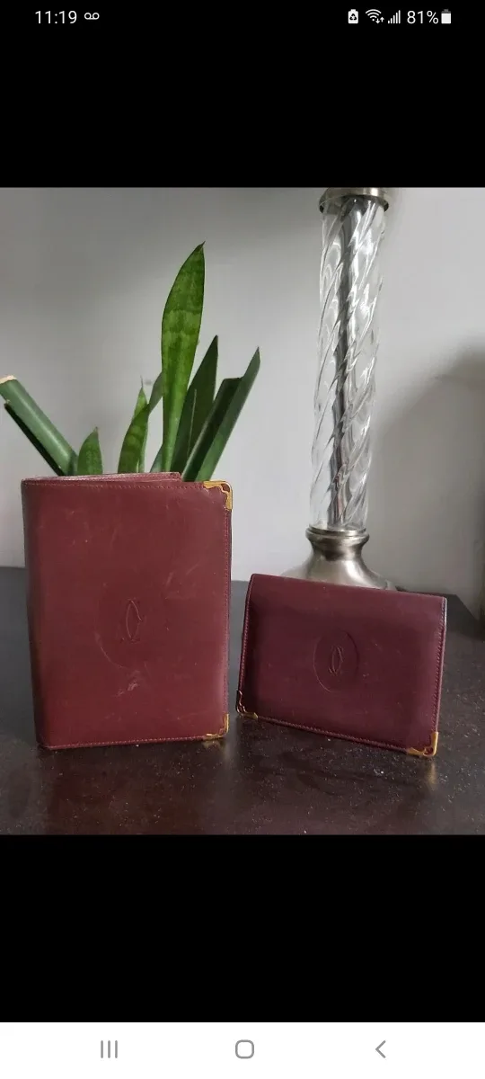 Cartier Leather Wallet & Agenda