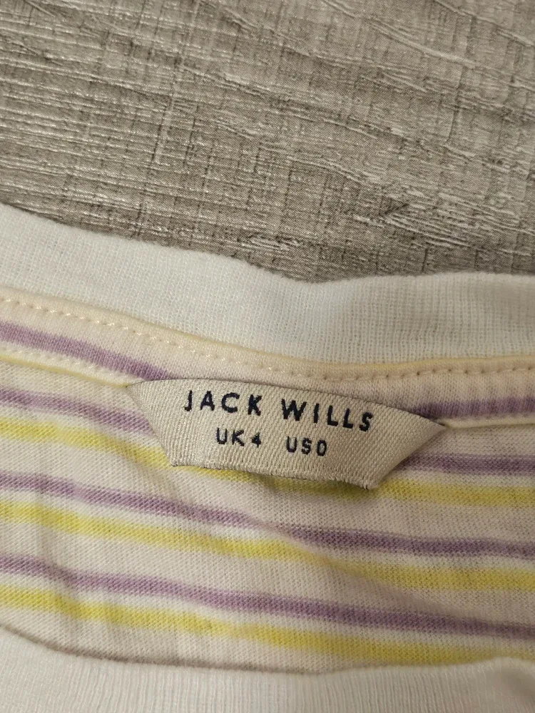 Jack Wills Striped Tee - Size US 0 image indicator(2)