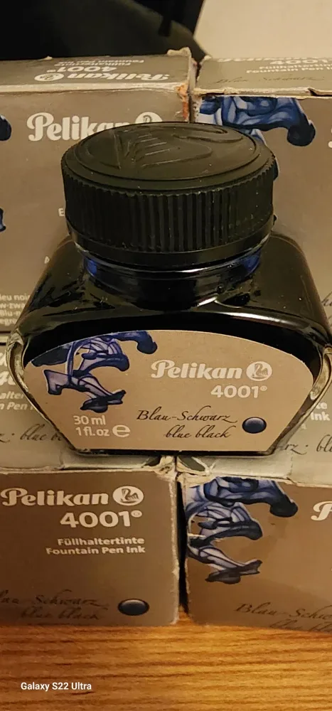 Pelikan 4001 Blue-Black Fountain Pen Ink 30ml
