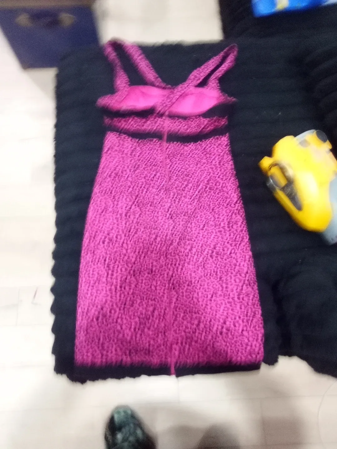 Collectif Pink Leopard Print Dress - Size XL image indicator(2)