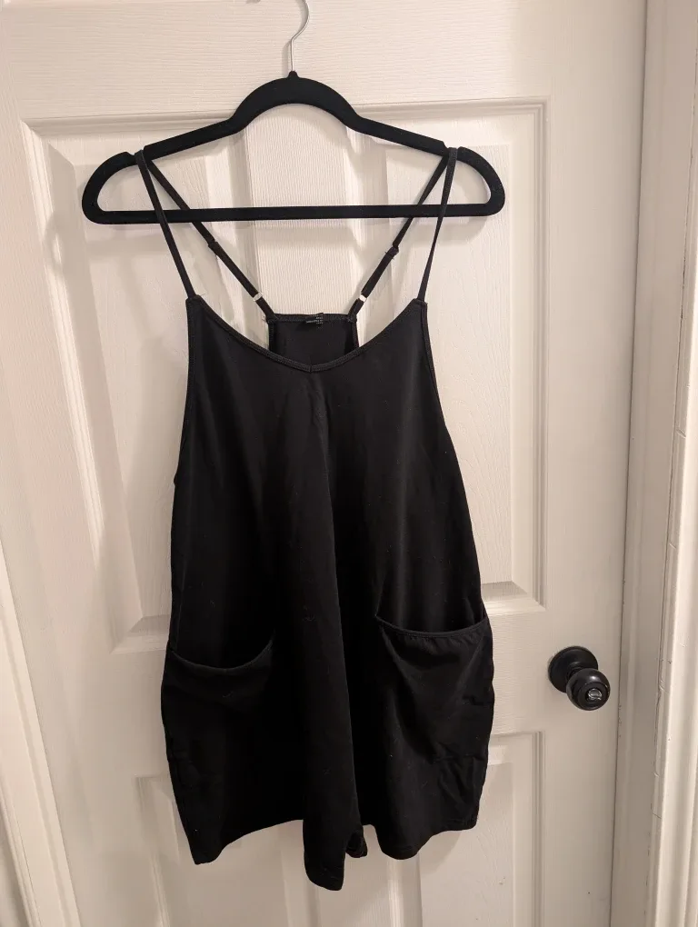 Anrabess Black Romper- Size M
