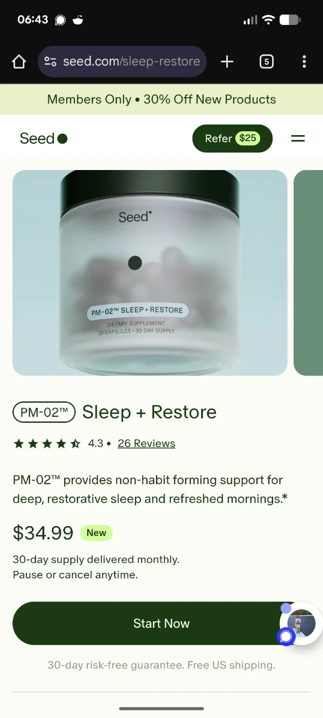 Seed vitamins for sleep image indicator(4)