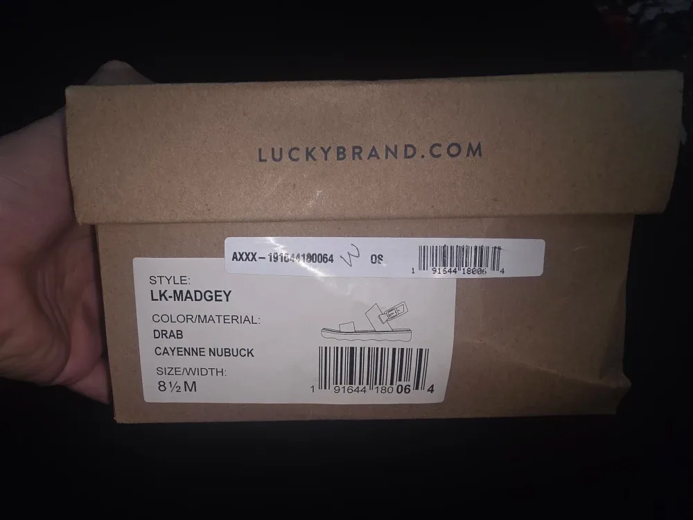 New Lucky Brand Madgey Sandals - Size 8.5M image indicator(3)