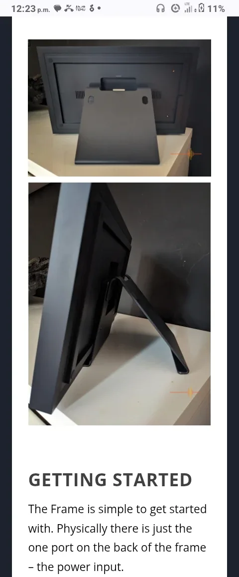 Skylight Plus Digital Photo Frame - Brand New in box image indicator(2)