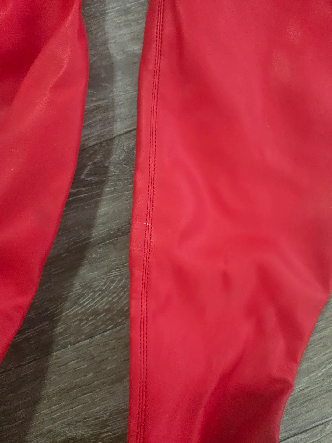 Thigh high red stiletto boots image indicator(7)