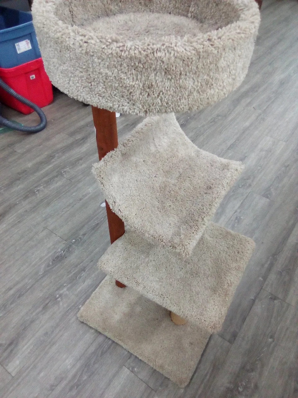 Carpeted Cat Tree