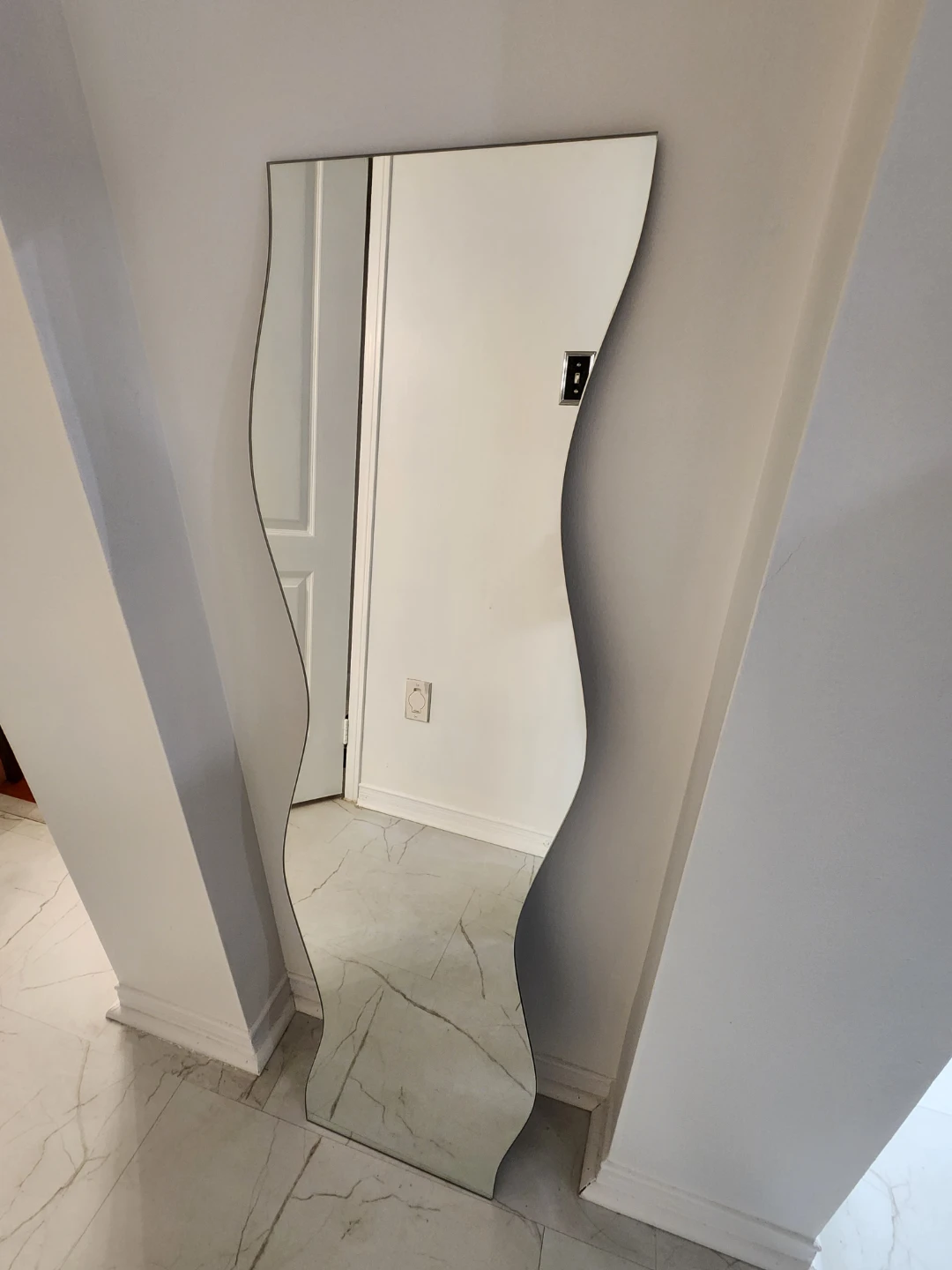 Wavy Full Length Mirror