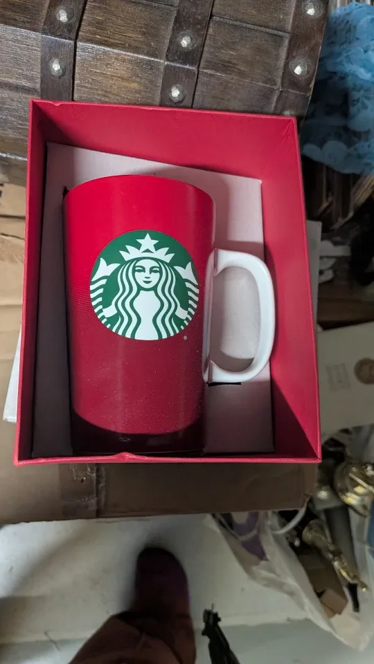 Starbucks Red Mug with Box