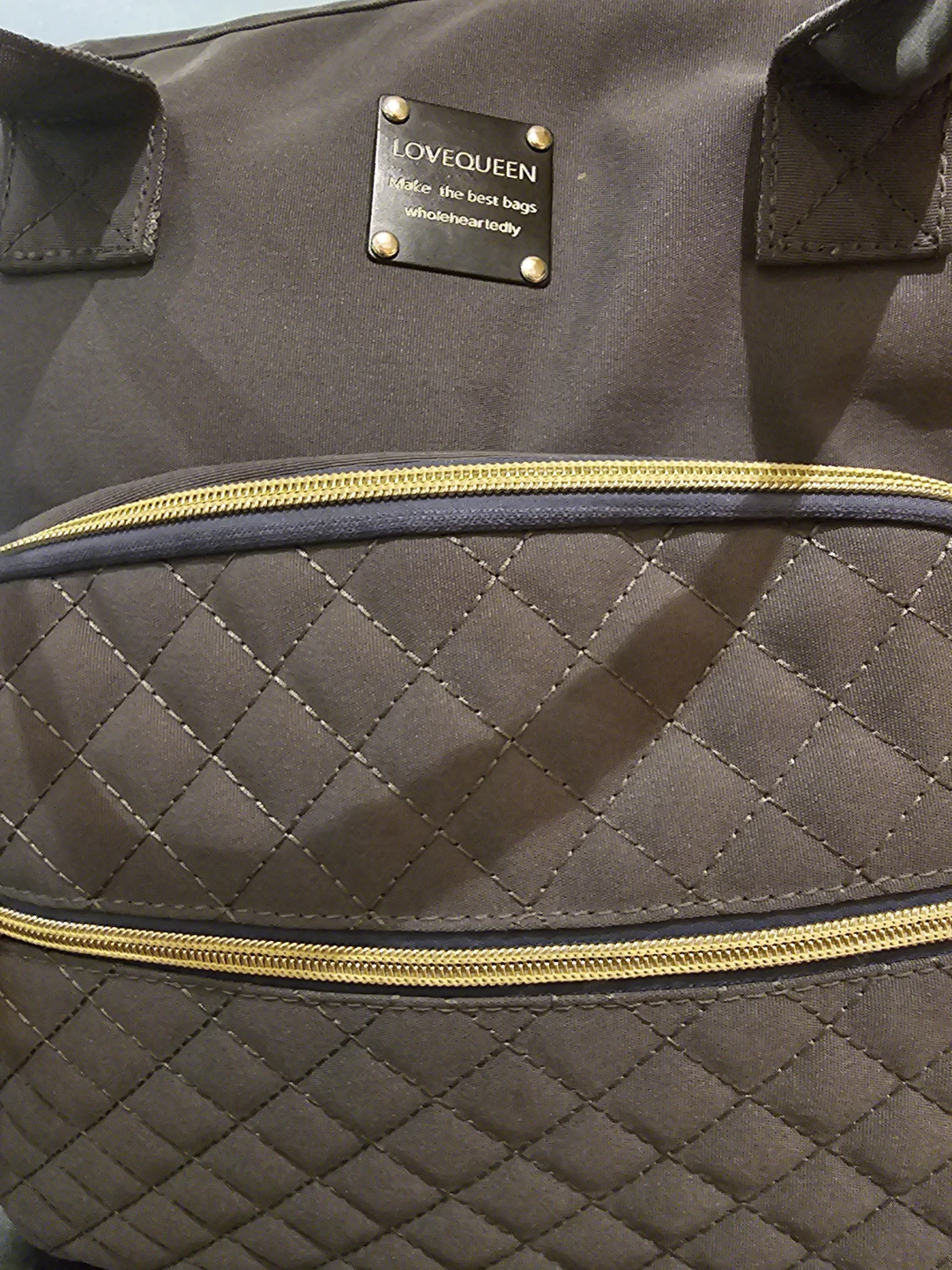 Lovequeen Diaper Bag Backpack - Grey - photo 2