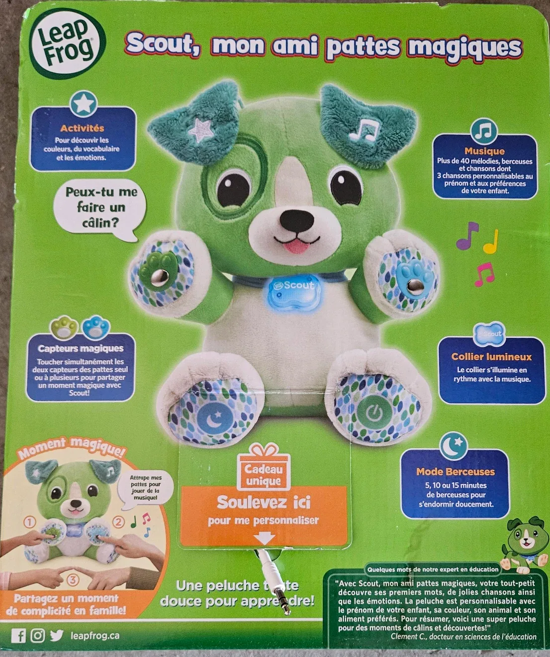 LeapFrog Scout Plush Toy image indicator(4)