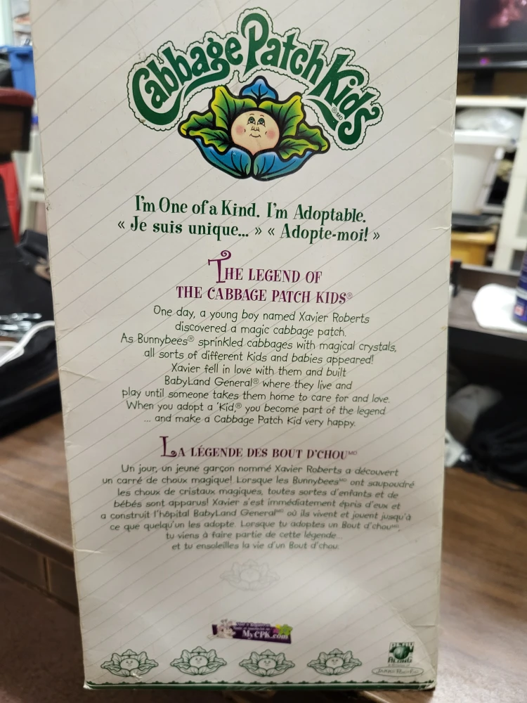 Cabbage Patch Kids 25th Anniversary Doll - New in Box! - photo 3