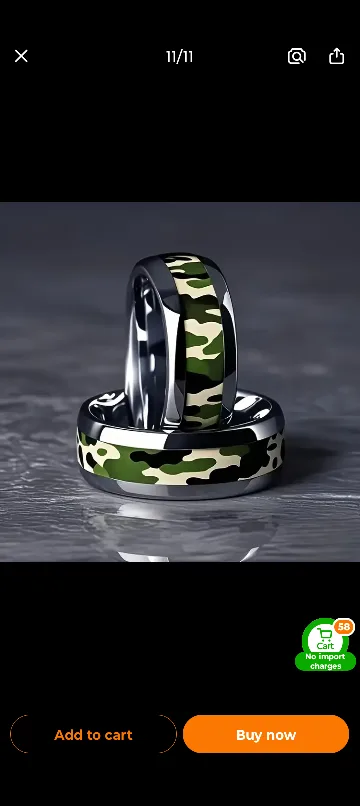 12pcs/set Fashion Rings Bohemian style image indicator(9)