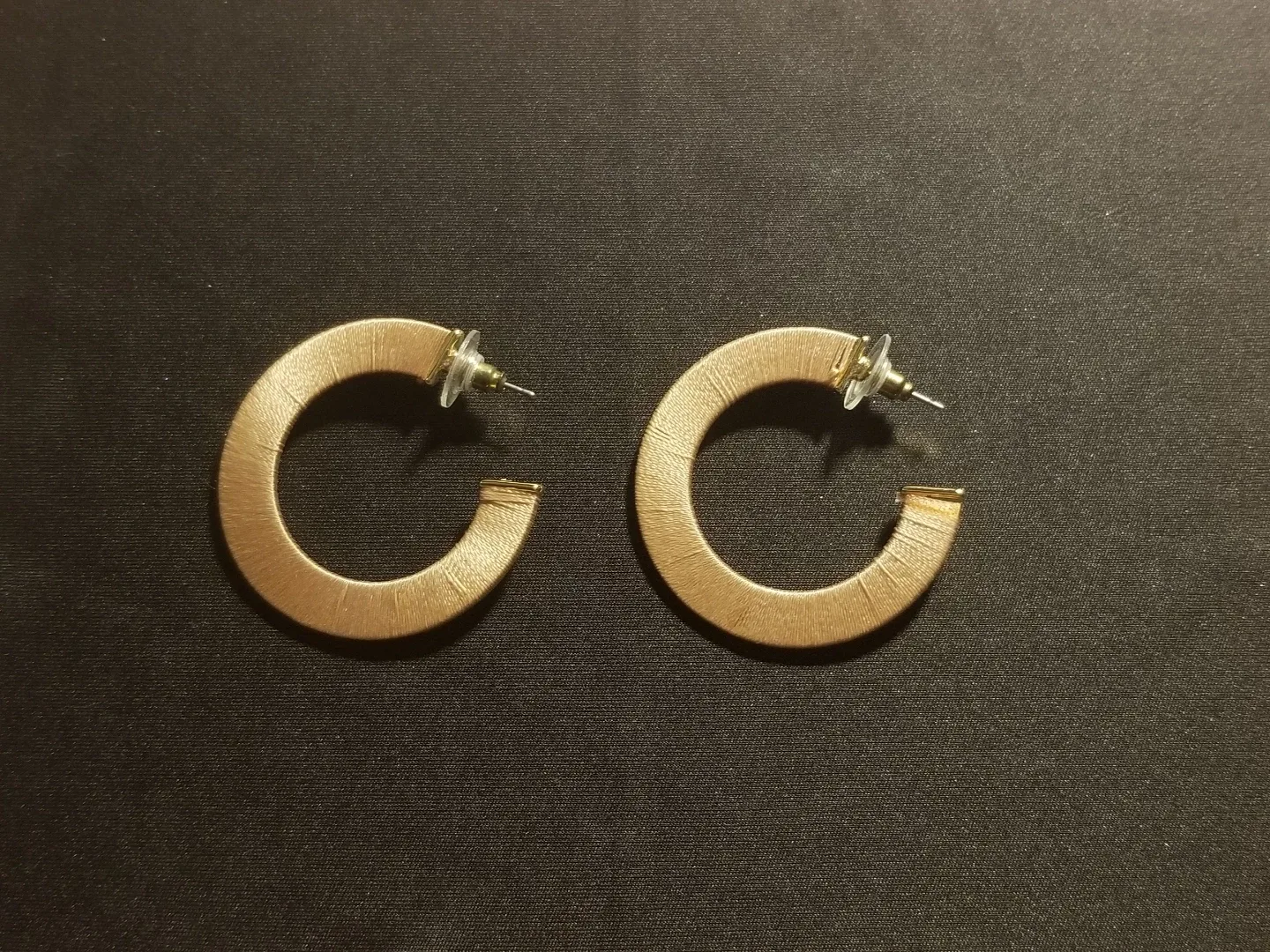 Silver,Pink and Hoop style Earrings image indicator(4)