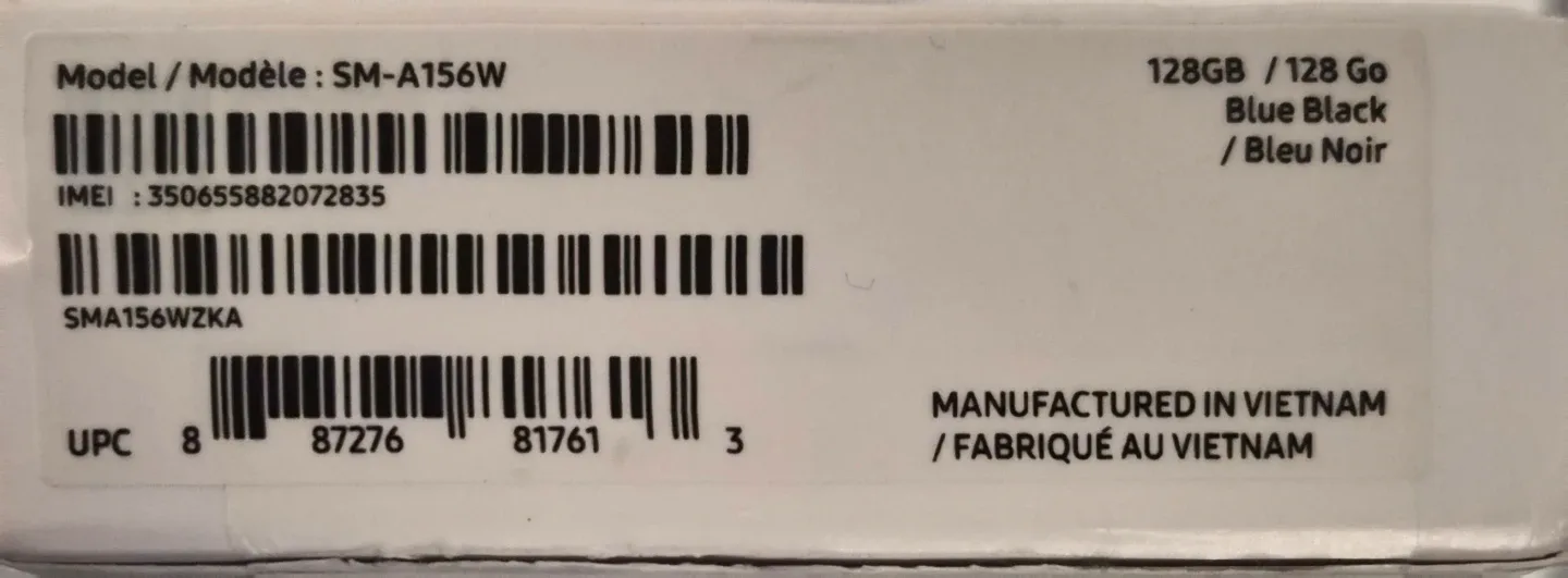 Samsung Galaxy A15 5G, 128GB, Blue Black image indicator(3)