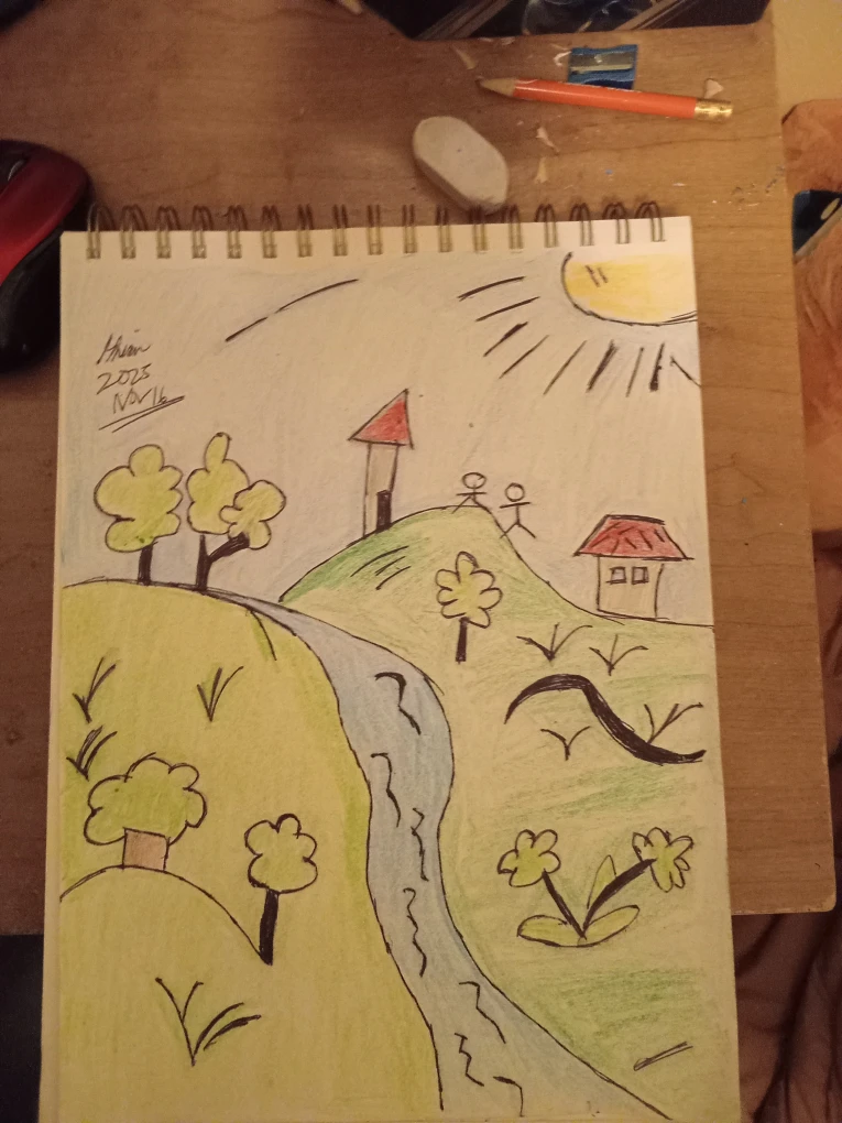 Artistic Drawing Illustration by Custom Artist Sherwin
