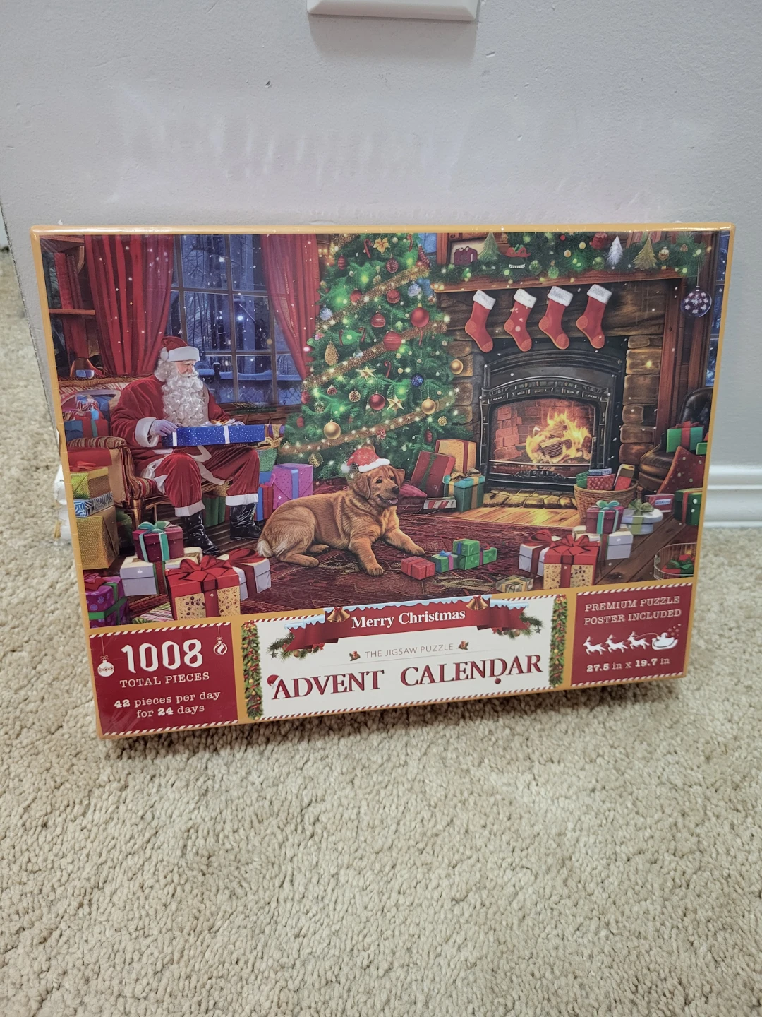 Christmas jigsaw puzzle advent calender (New sealed)