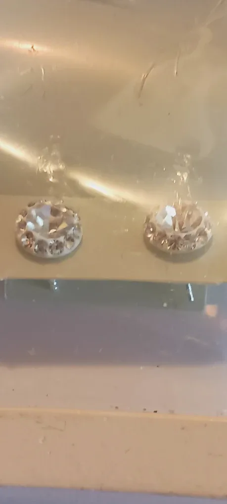 New!!  Sterling Silver 925 Beautiful Studs Earrings image indicator(2)