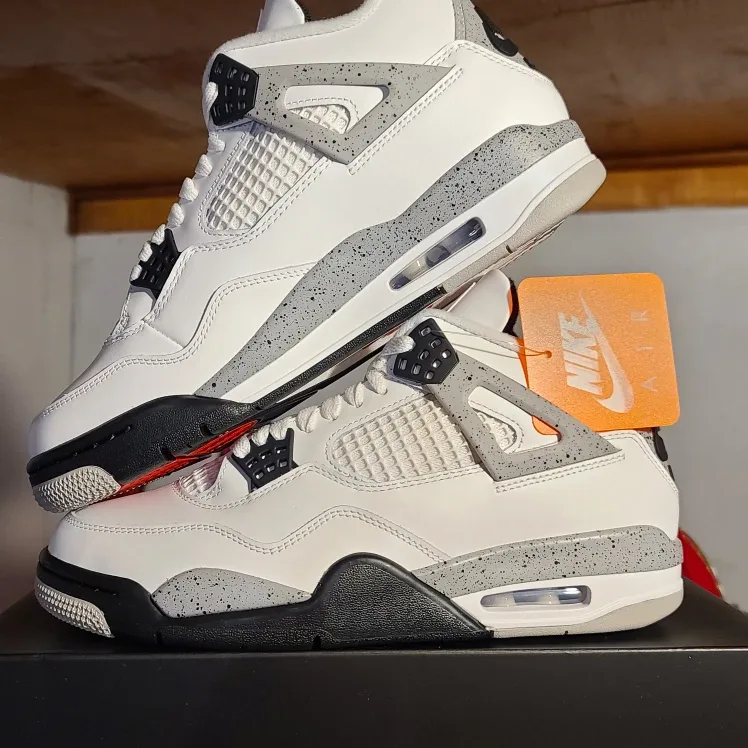 JORDAN 4 WHITE CEMENT 2025!