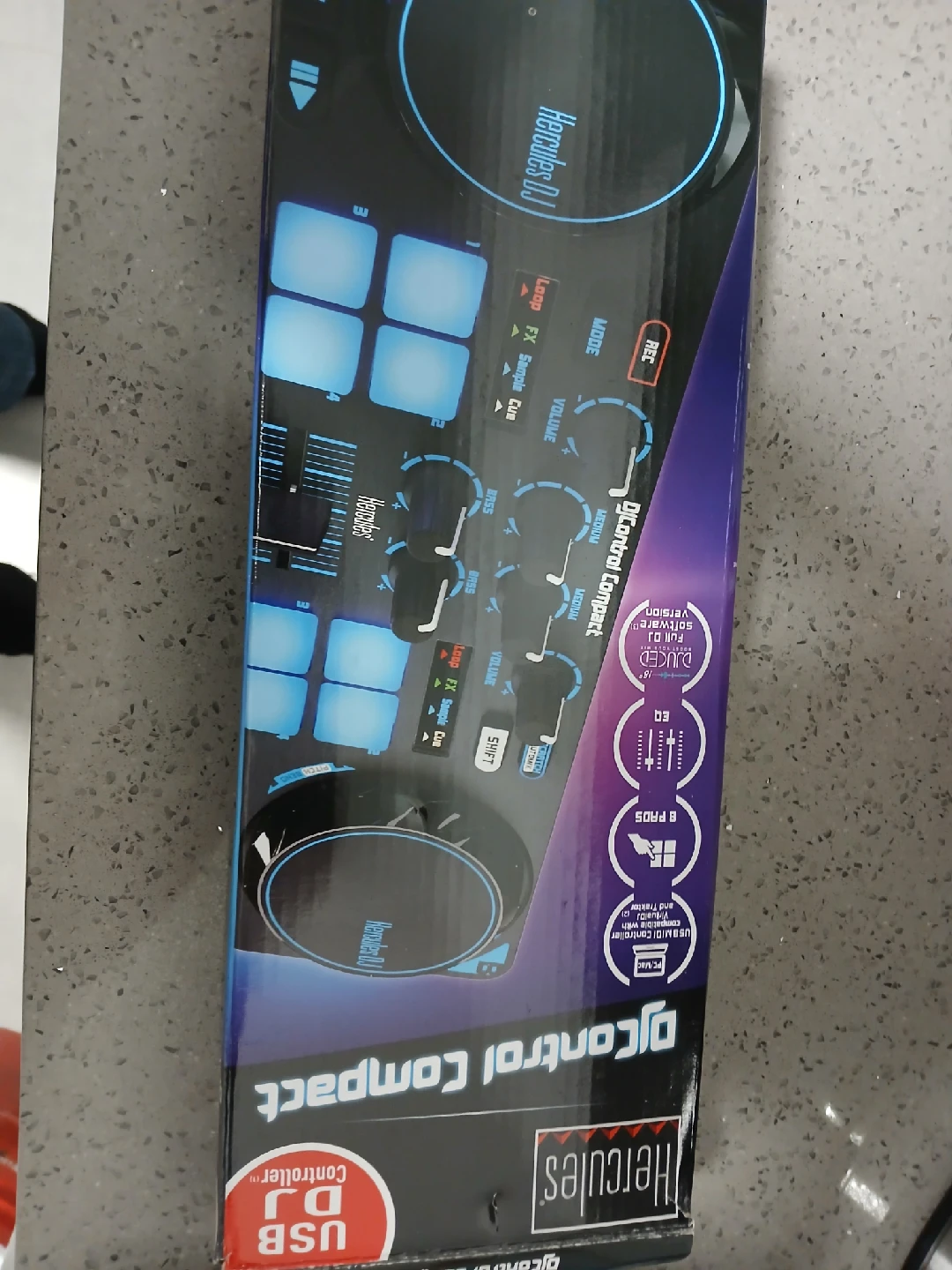 Hercules DJControl Compact USB DJ Controller