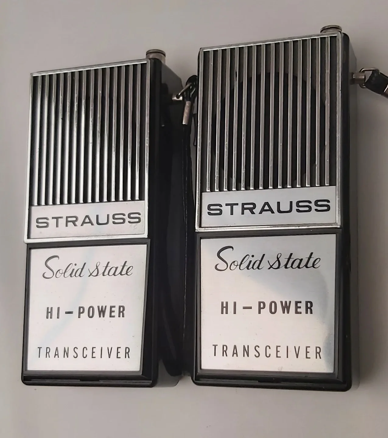 Strauss Solid State HI-POWER Transceivers (Walkie talkies)