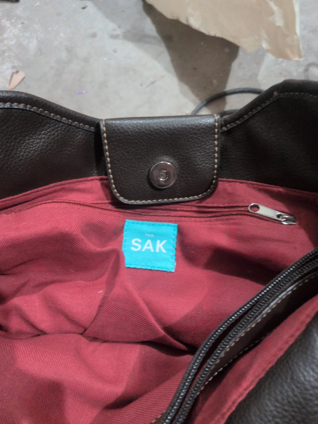 The Sak Brown Leather Handbag - photo 3