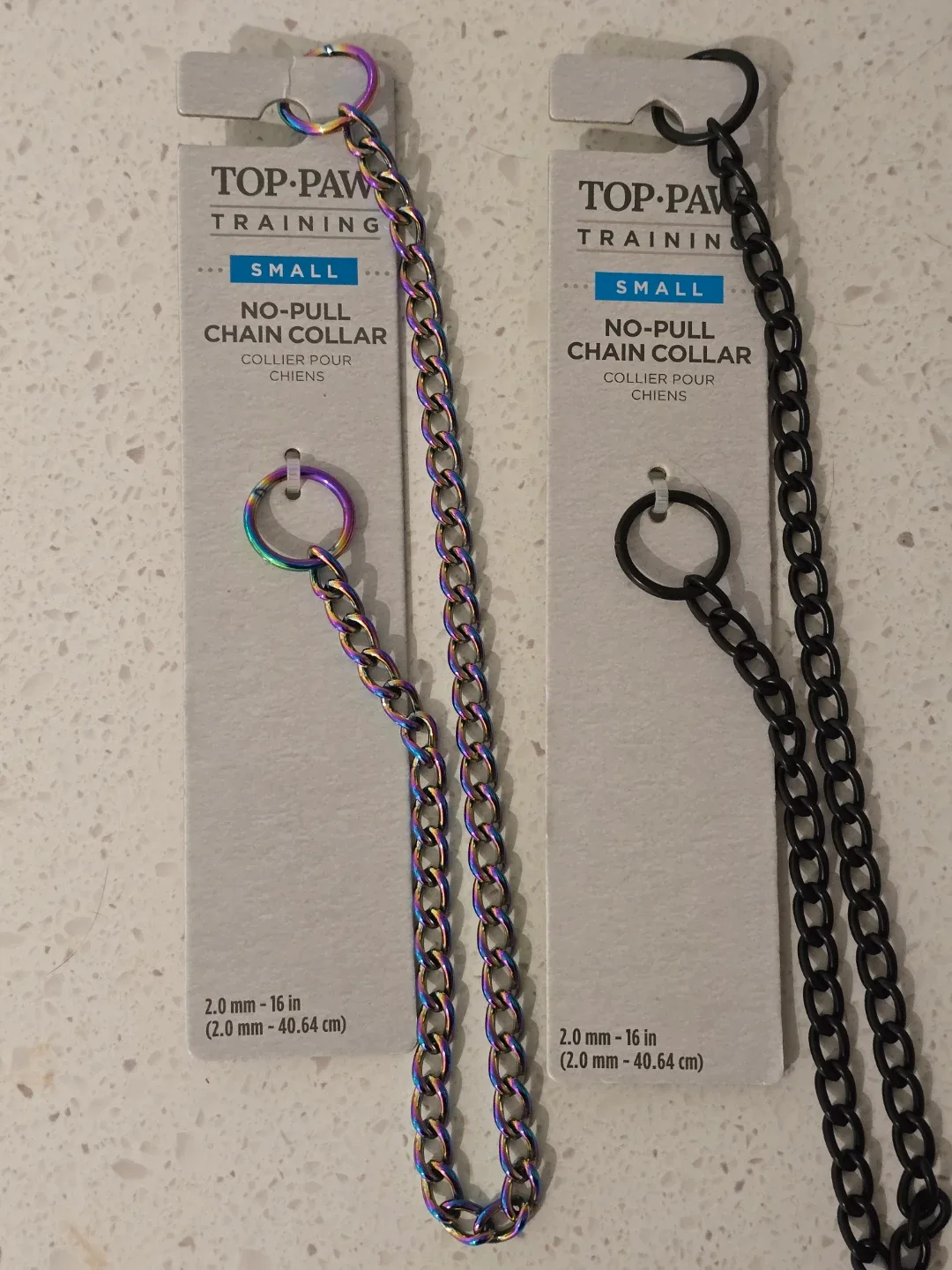 Top Paw Training No-Pull Chain Collar