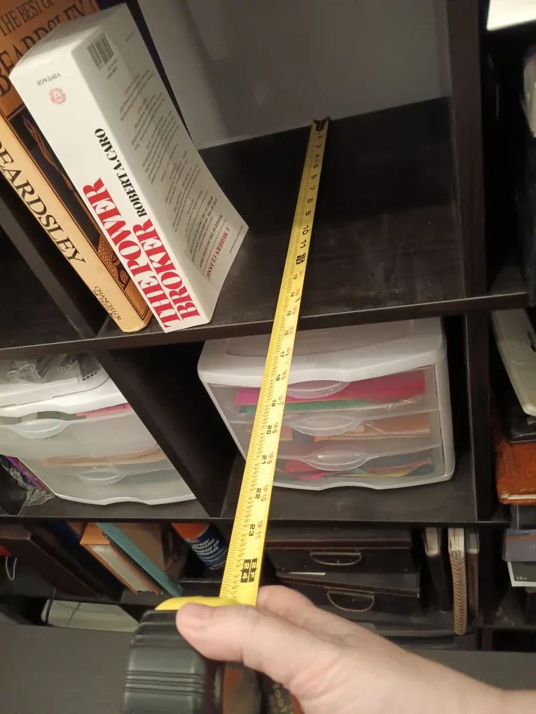 Dark Brown Ikea Shelf Unit - 58" x 58"