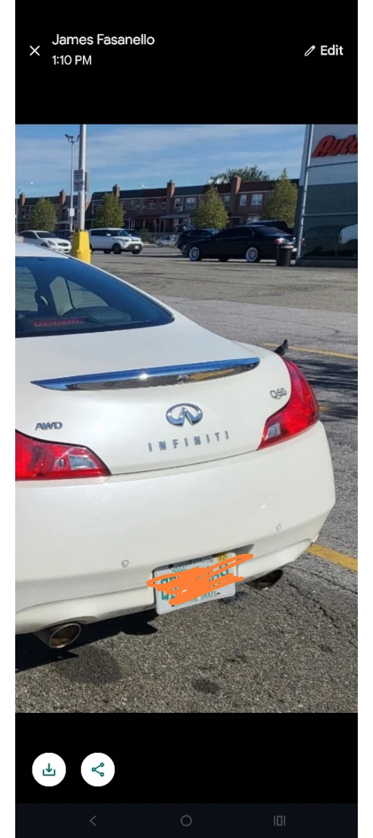 Infiniti Q60 Coupe - White