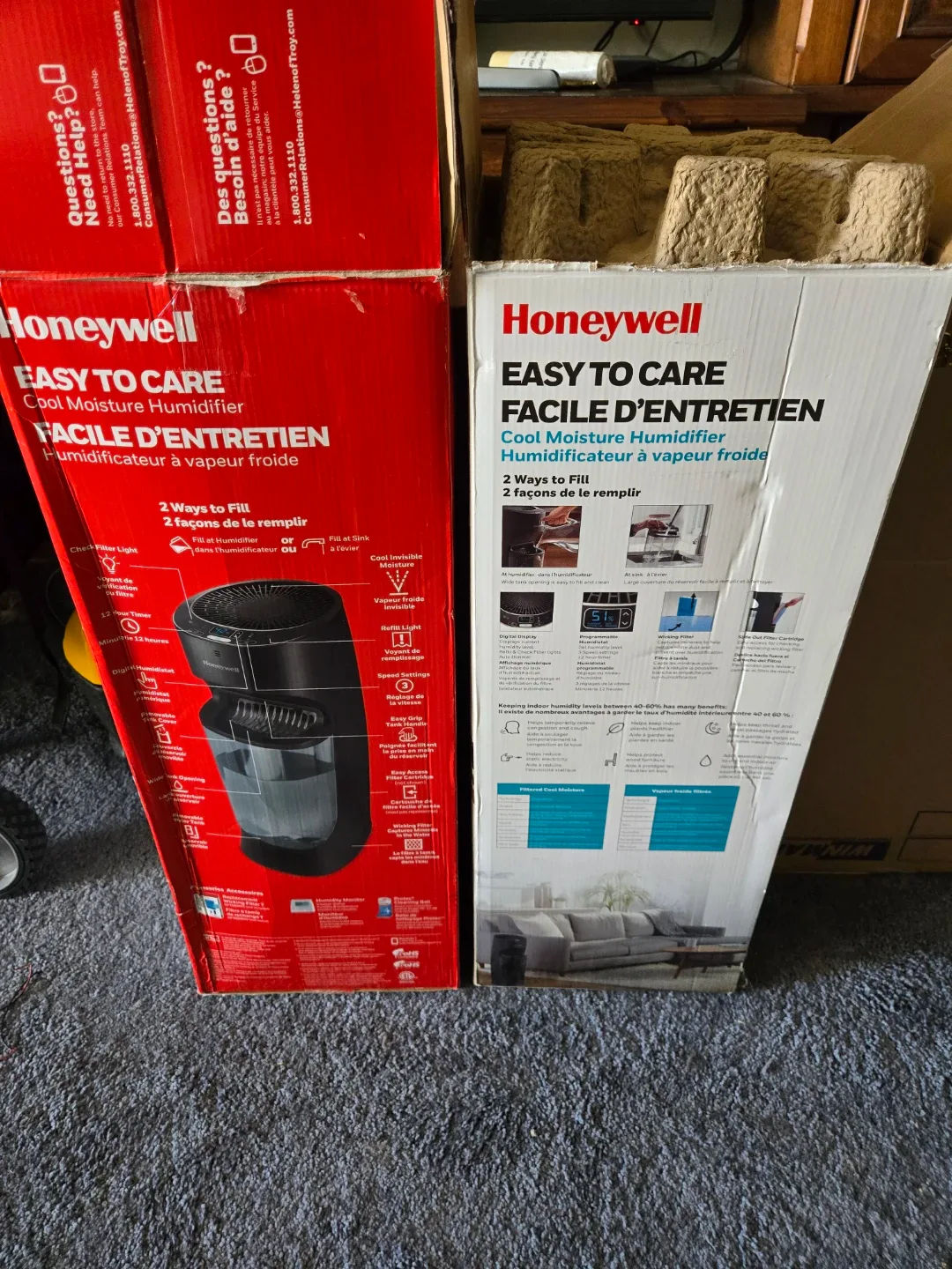 2 Honeywell Easy to Care Cool Moisture Humidifier image indicator(2)