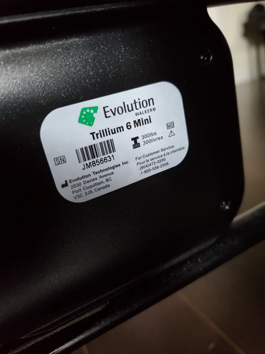 Evolution Trillium 6 Mini Walker image indicator(2)