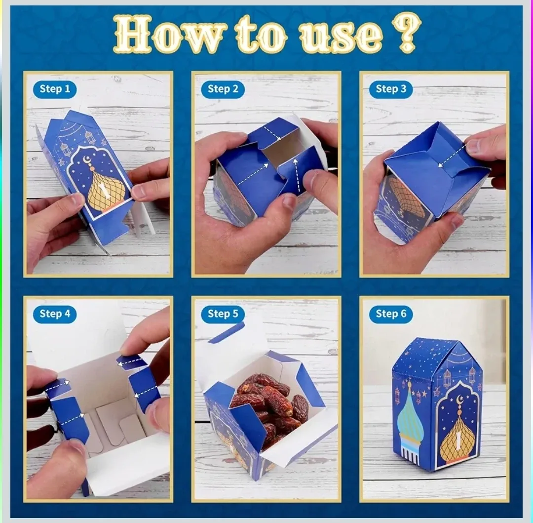 Dreamtop Ramadan 30-Day Advent Calendar – DIY Countdown Gift Box image indicator(6)