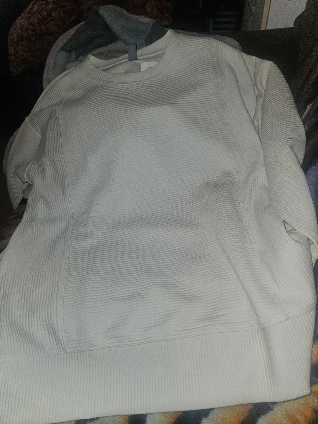 Joe Fresh Active Cream Crewneck - L/G