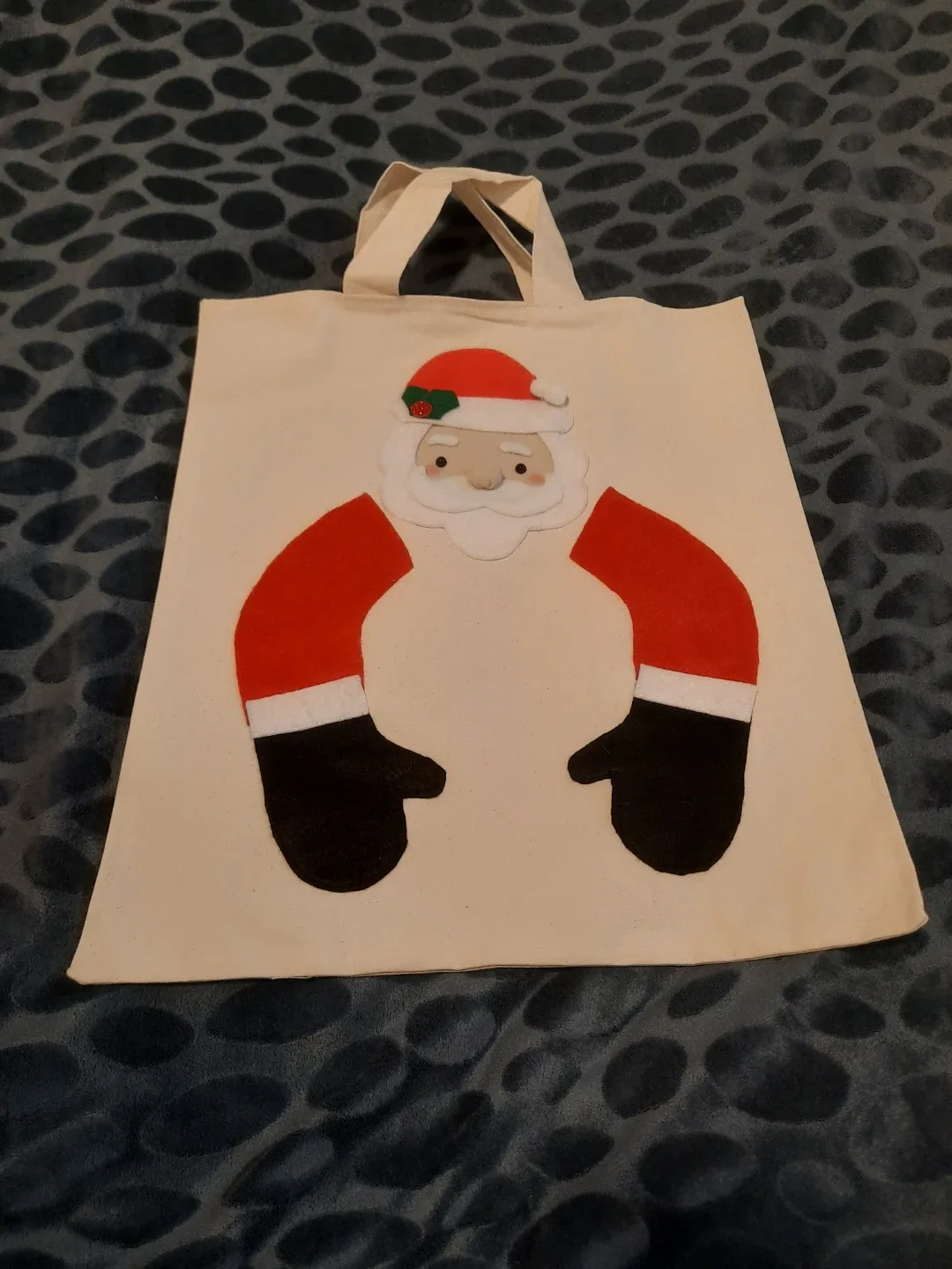 Handmade Santa Claus Tote Bags image indicator(4)