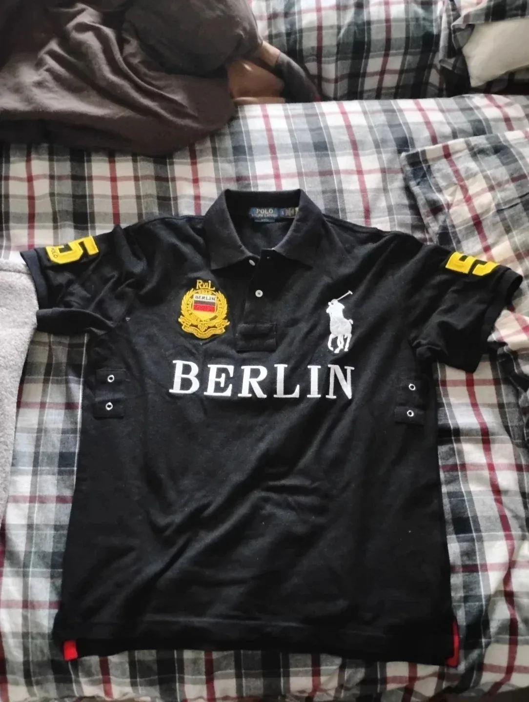 Polo Ralph Lauren Berlin Black Polo Shirt