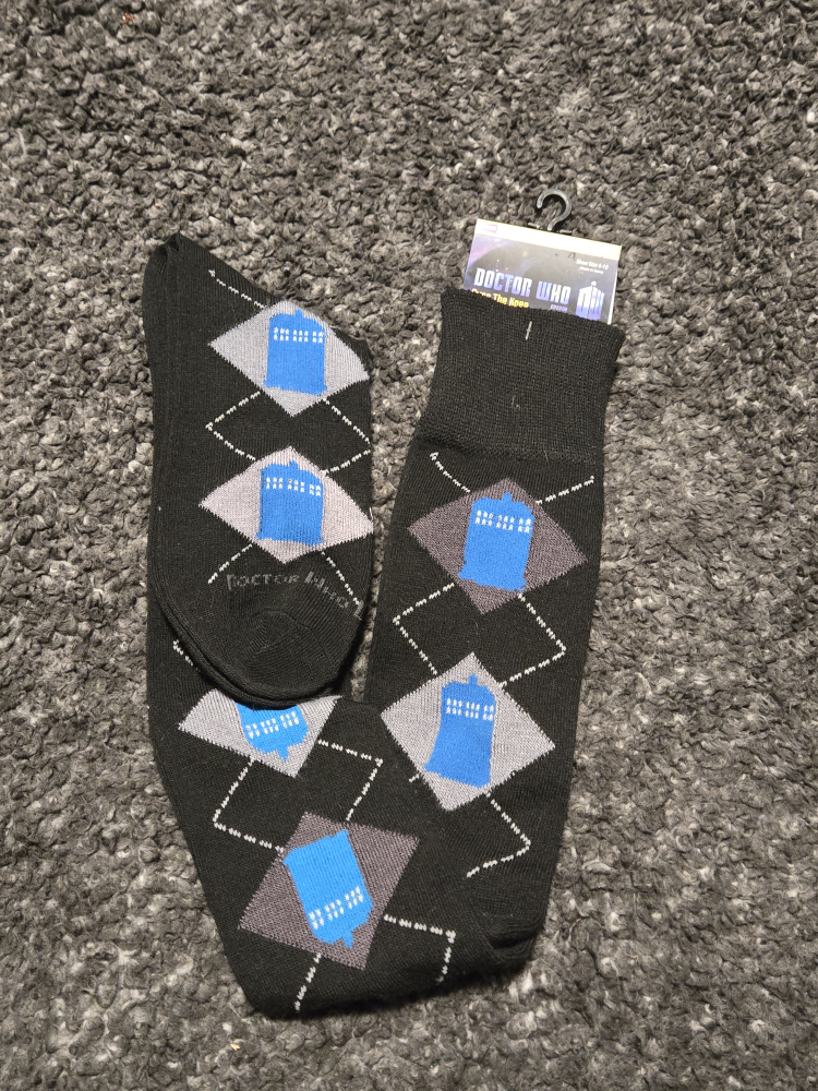 Doctor Who Thigh High Socks