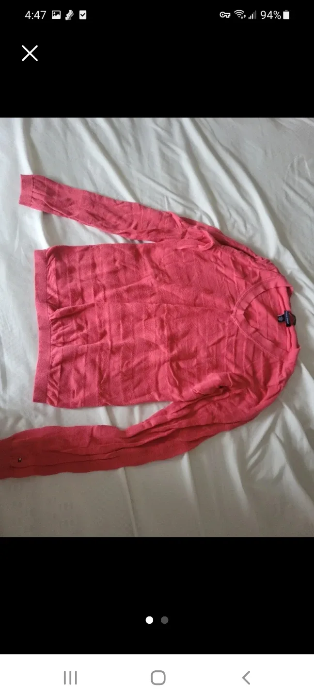 Tommy Hilfiger Pima Cotton Sweater - Size S thumbnail