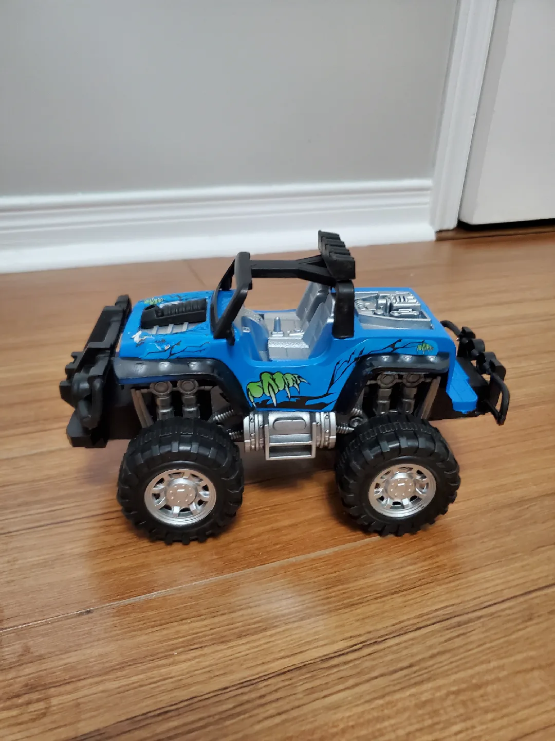 Blue Monster Truck Toy. large 🥕 thumbnail