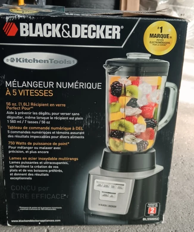 Black & Decker 5-Speed Digital Blender - photo 2