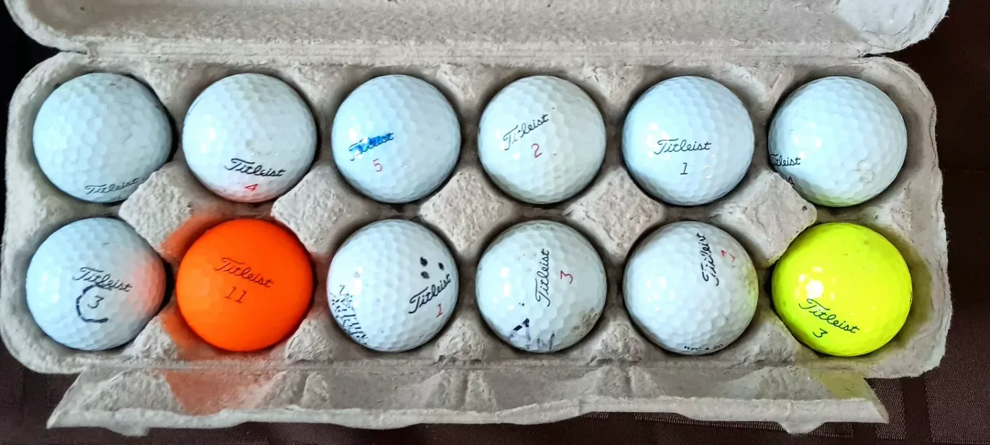 Golf Balls - Titleist, TaylorMade image indicator(2)