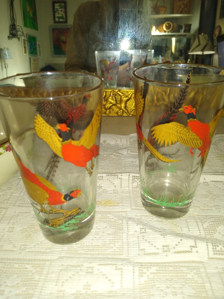 vintage gold glasses - photo 2
