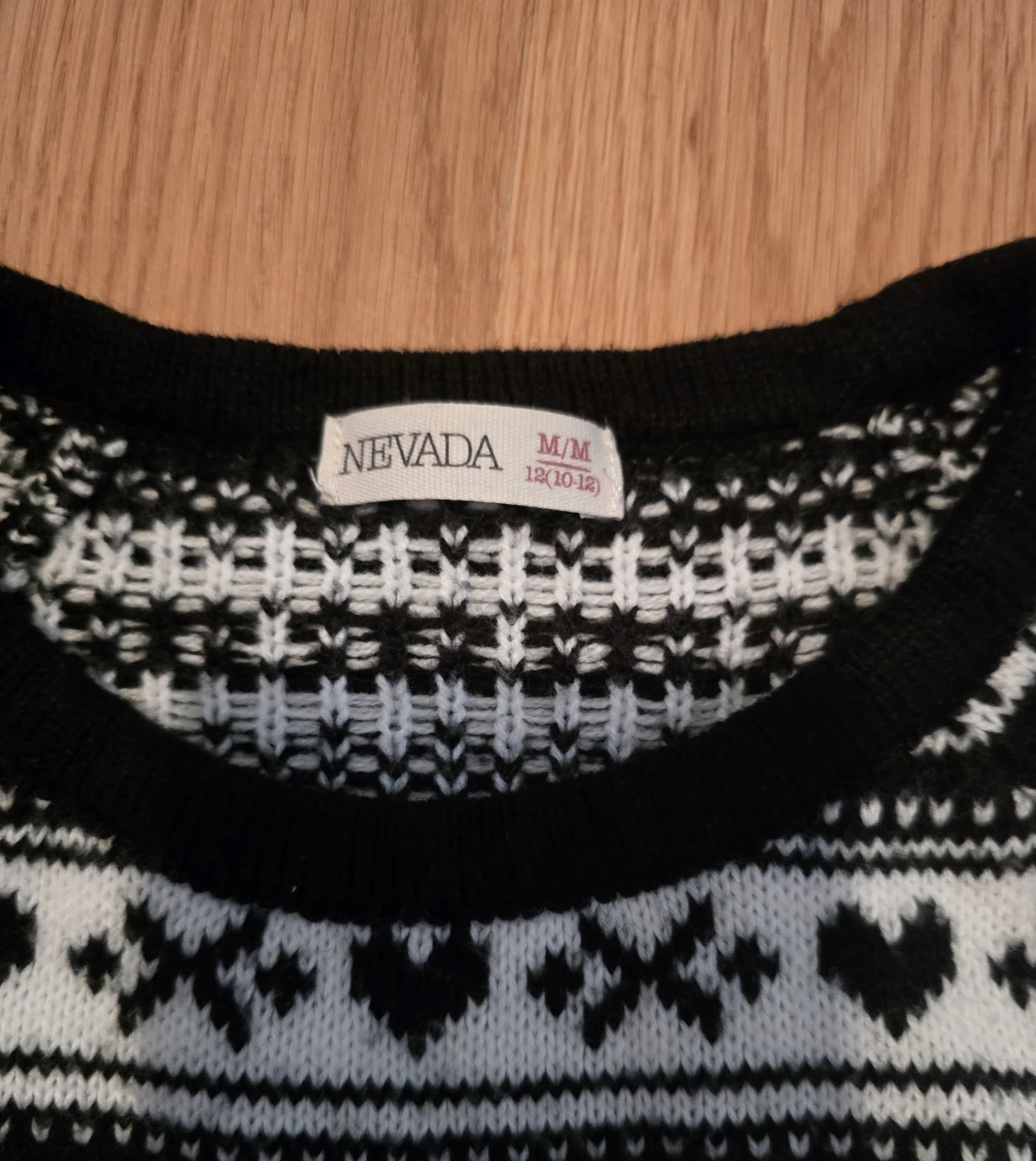 Nevada Black & White Christmas Sweater - M/M - photo 2