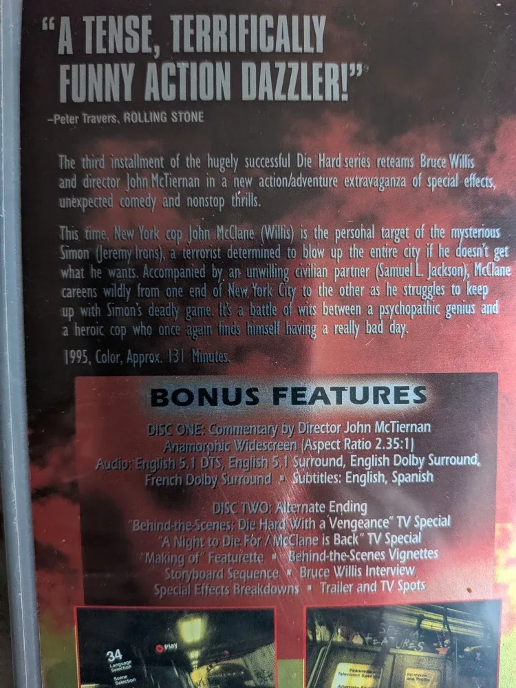 Die Hard DVD Collection (4 Movies) image indicator(6)